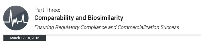 Comparability and Biosimilarity
